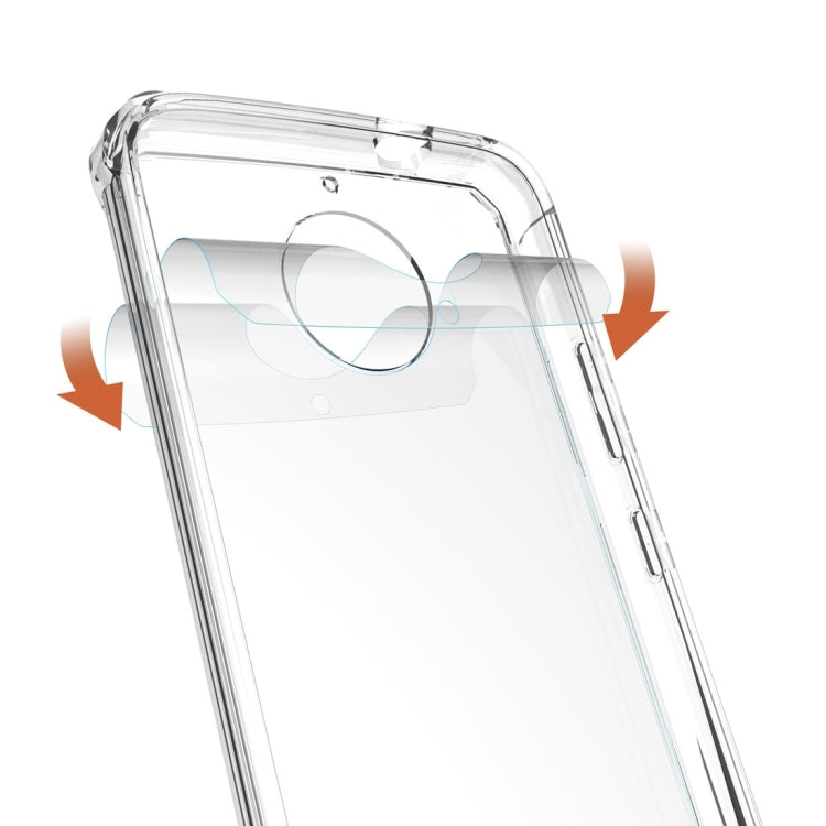 For Motorola Moto G5S Plus Transparent Shockproof TPU Protective Back Cover Case