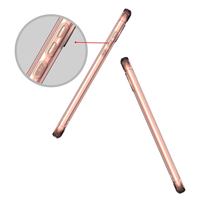 For Motorola Moto Z2 Play Transparent Shockproof TPU Protective Back Cover Case