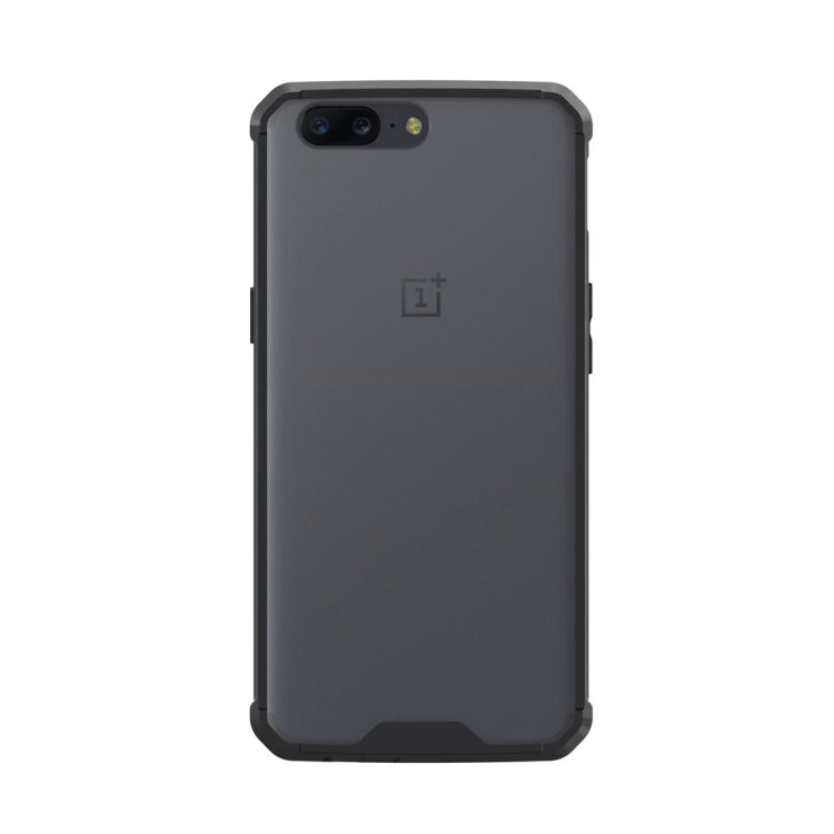 For OnePlus 5 Transparent Shockproof TPU Protective Back Cover Case
