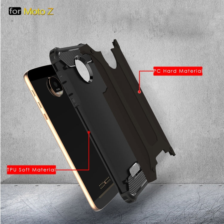 For Motorola Moto Z Armor TPU + PC Combination Case