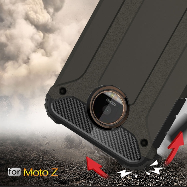 For Motorola Moto Z Armor TPU + PC Combination Case