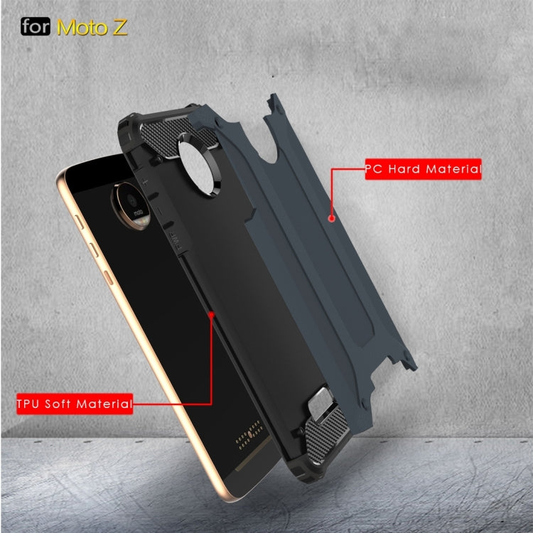 For Motorola Moto Z Armor TPU + PC Combination Case