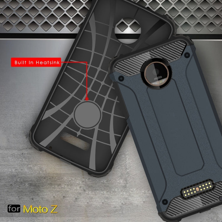 For Motorola Moto Z Armor TPU + PC Combination Case