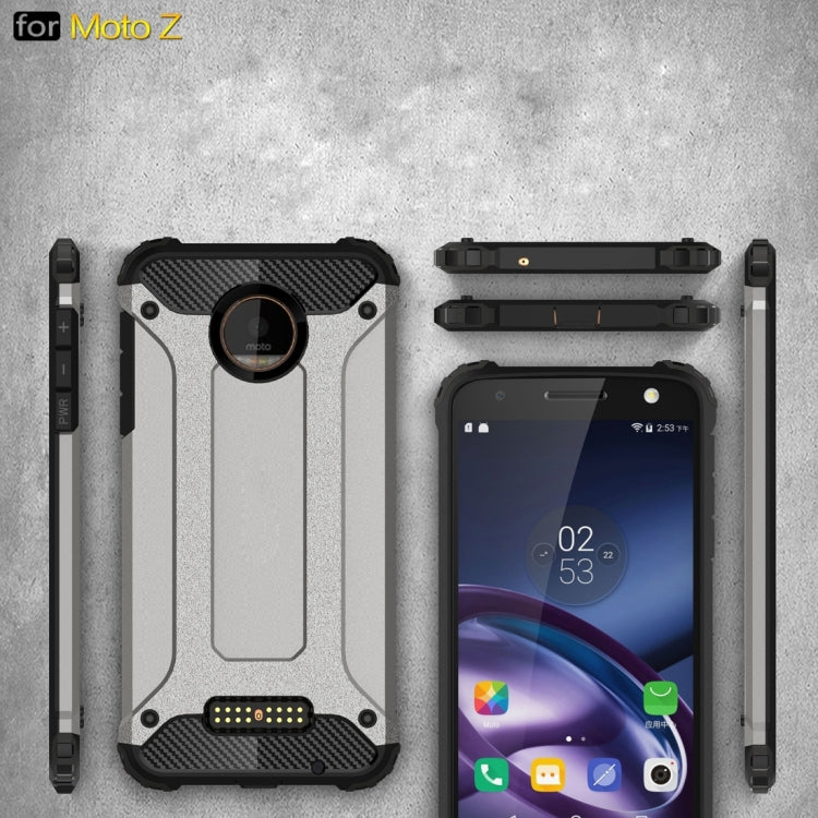 For Motorola Moto Z Armor TPU + PC Combination Case