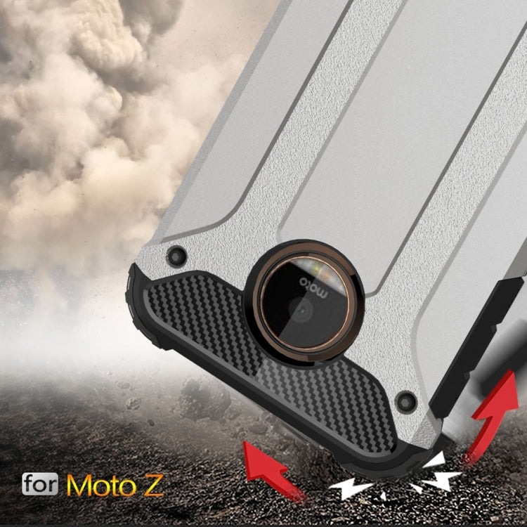 For Motorola Moto Z Armor TPU + PC Combination Case