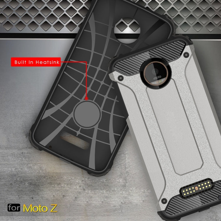 For Motorola Moto Z Armor TPU + PC Combination Case
