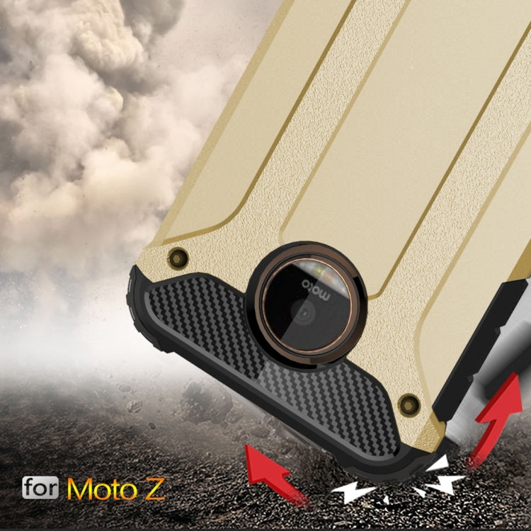 For Motorola Moto Z Armor TPU + PC Combination Case