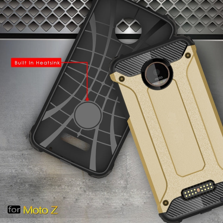 For Motorola Moto Z Armor TPU + PC Combination Case