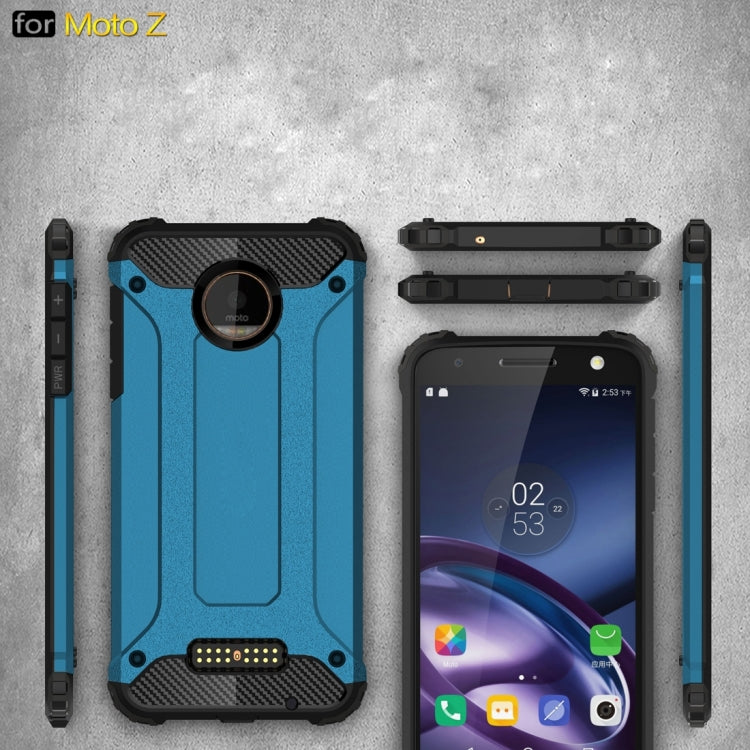 For Motorola Moto Z Armor TPU + PC Combination Case