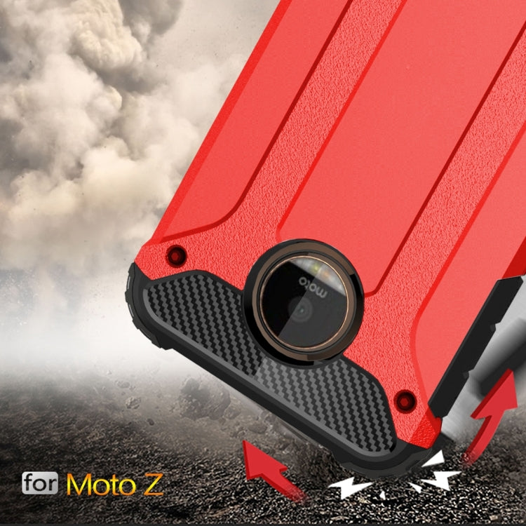 For Motorola Moto Z Armor TPU + PC Combination Case
