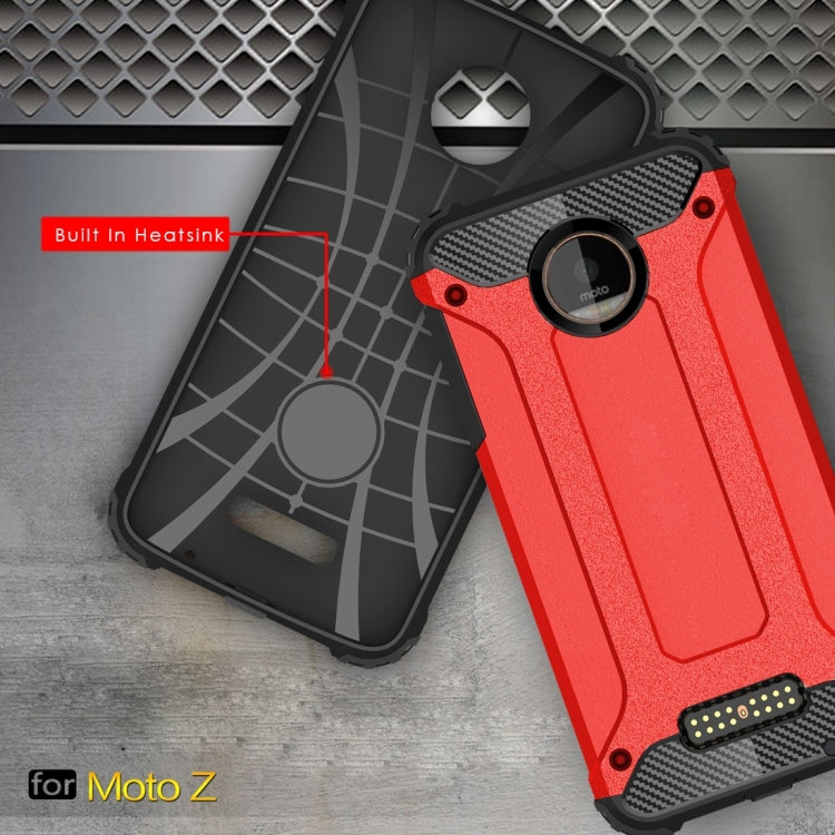 For Motorola Moto Z Armor TPU + PC Combination Case