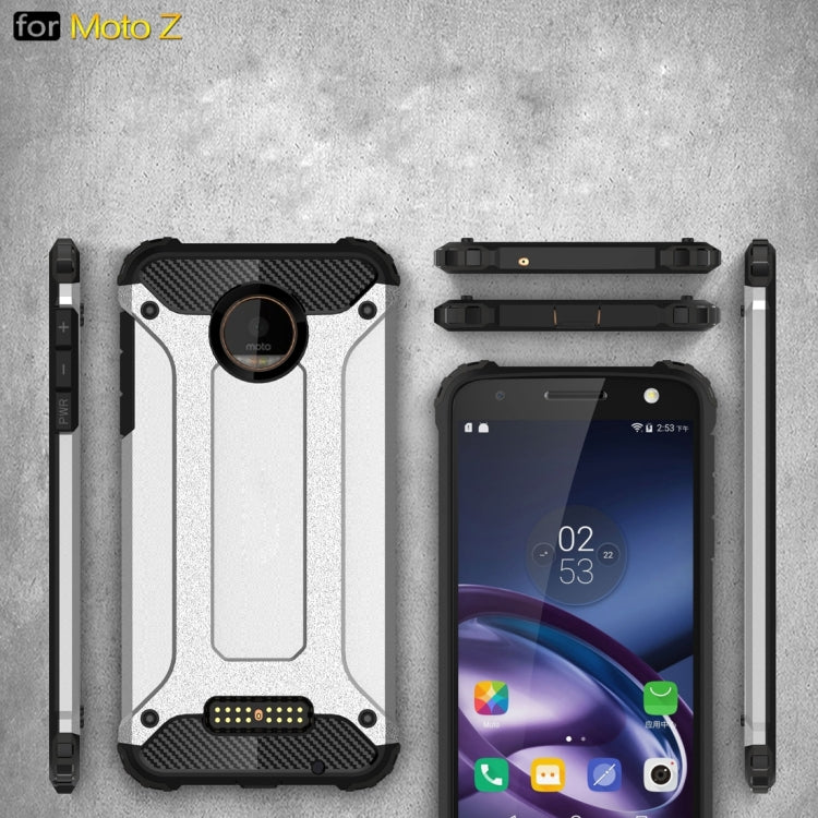 For Motorola Moto Z Armor TPU + PC Combination Case