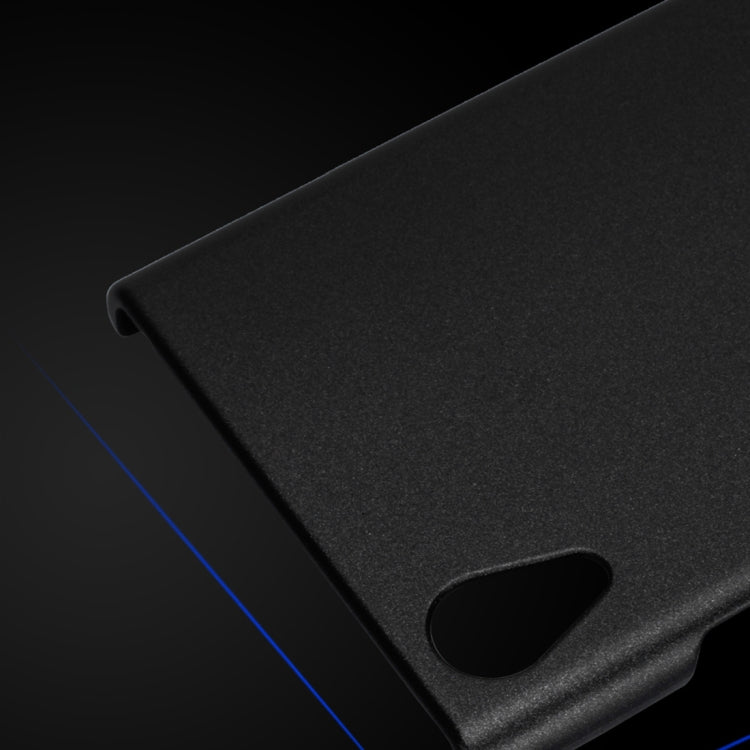 Lenuo for Sony Xperia XA1 Plus PC Ultra-thin Impact Protection Back Case Hard Cover(Black)