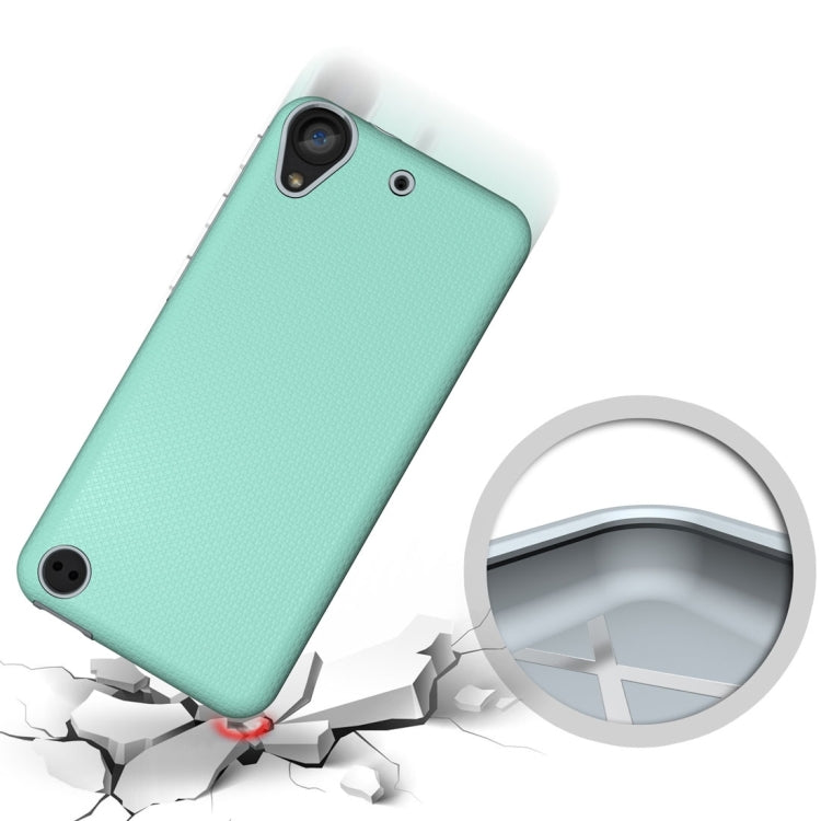 For HTC Desire 530 Ball Texture Anti-slip PC + TPU Protective Back Cover Case