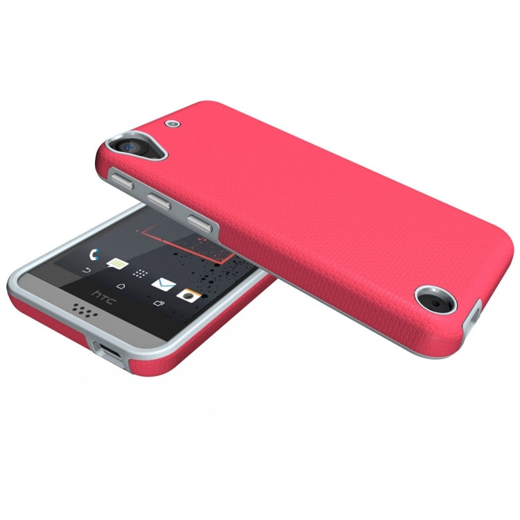 For HTC Desire 530 Ball Texture Anti-slip PC + TPU Protective Back Cover Case
