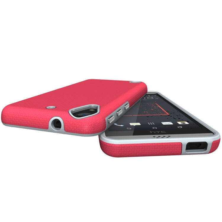 For HTC Desire 530 Ball Texture Anti-slip PC + TPU Protective Back Cover Case