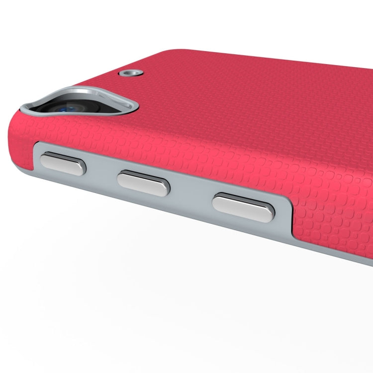 For HTC Desire 530 Ball Texture Anti-slip PC + TPU Protective Back Cover Case