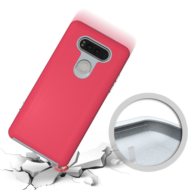 For LG V20 Ball Texture Anti-slip PC + TPU Protective Back Cover Case