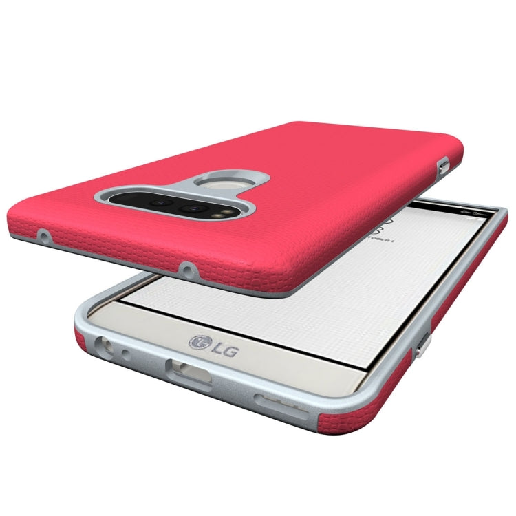 For LG V20 Ball Texture Anti-slip PC + TPU Protective Back Cover Case