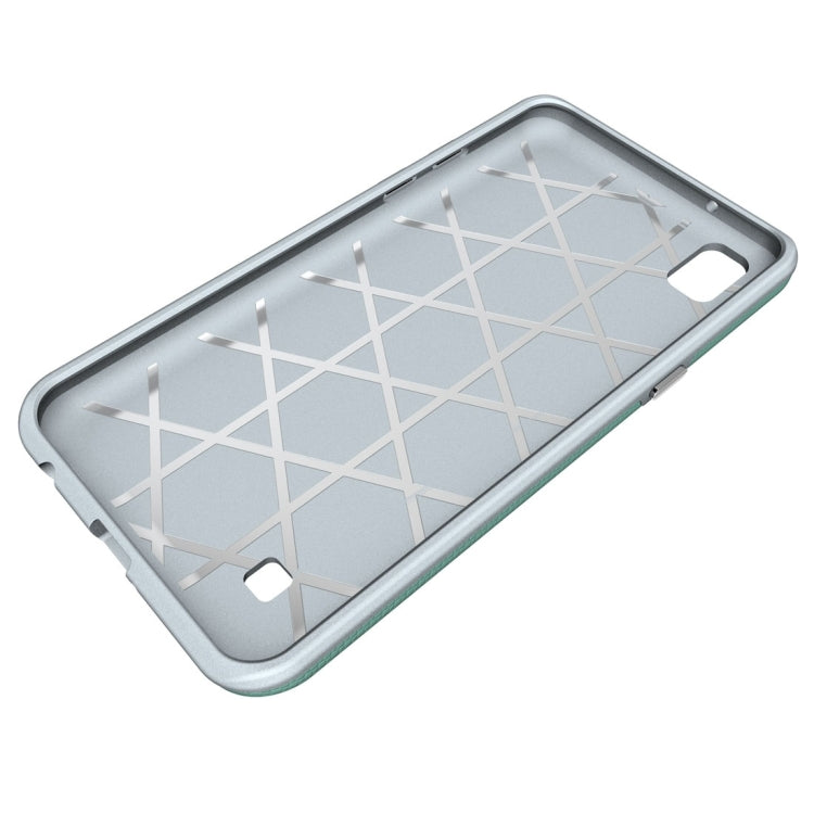 For LG X Power Ball Texture Anti-slip PC + TPU Protective Back Cover Case