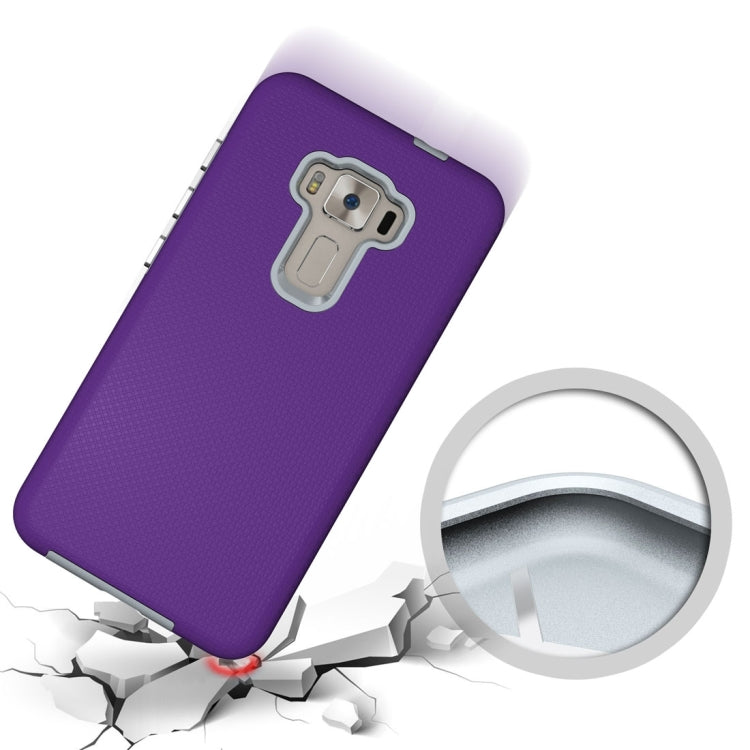 For Asus ZenFone 3 ZE552KL Ball Texture Anti-slip PC + TPU Protective Back Cover Case