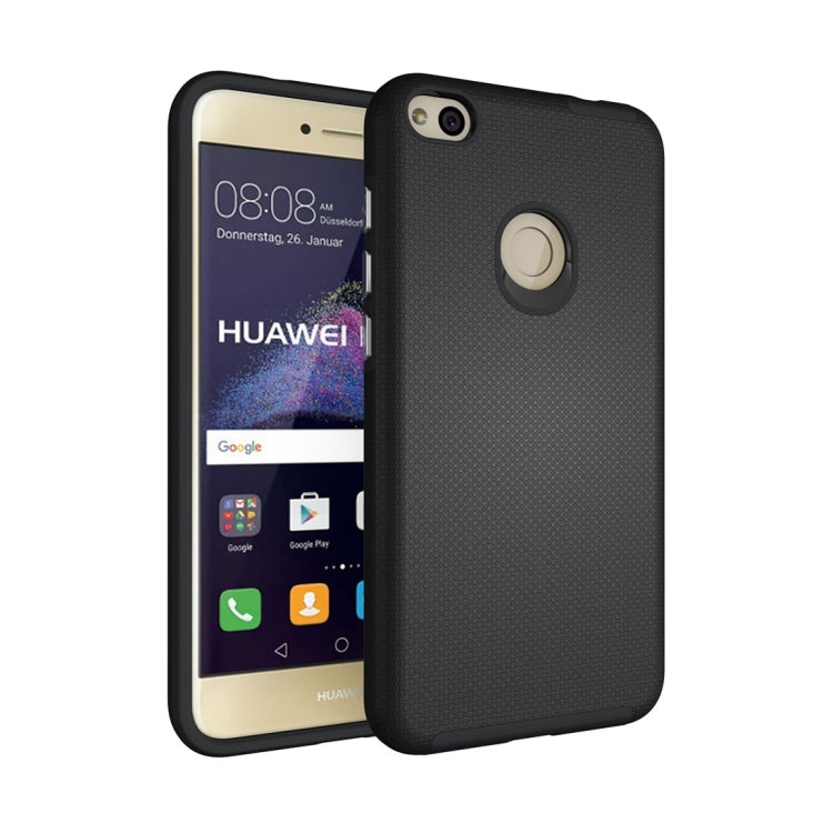 For Huawei P8 Lite (2017) Ball Texture Anti-slip PC + TPU Protective Back Cover Case
