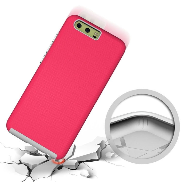 For Huawei P10 Ball Texture Anti-slip PC + TPU Protective Back Cover Case