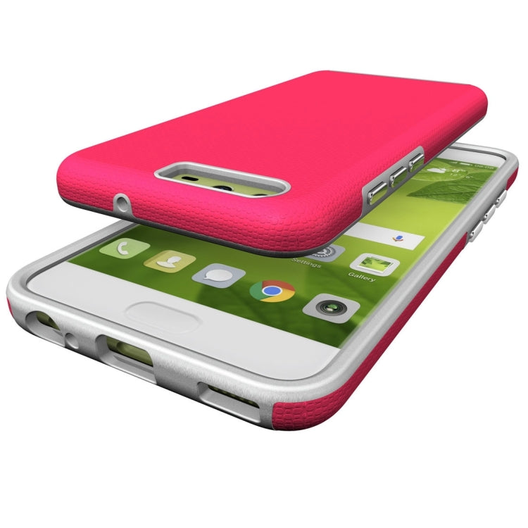 For Huawei P10 Ball Texture Anti-slip PC + TPU Protective Back Cover Case