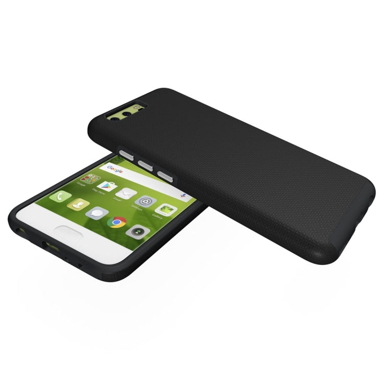 For Huawei P10 Plus Ball Texture Anti-slip PC + TPU Protective Back Cover Case