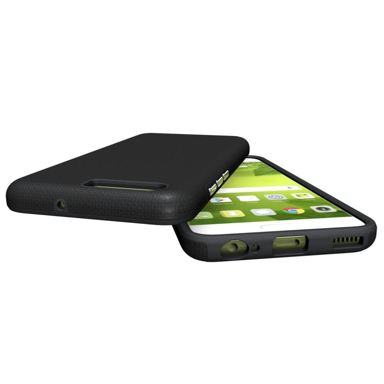 For Huawei P10 Plus Ball Texture Anti-slip PC + TPU Protective Back Cover Case