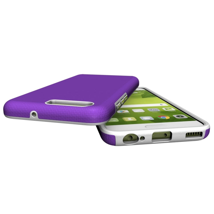 For Huawei P10 Plus Ball Texture Anti-slip PC + TPU Protective Back Cover Case