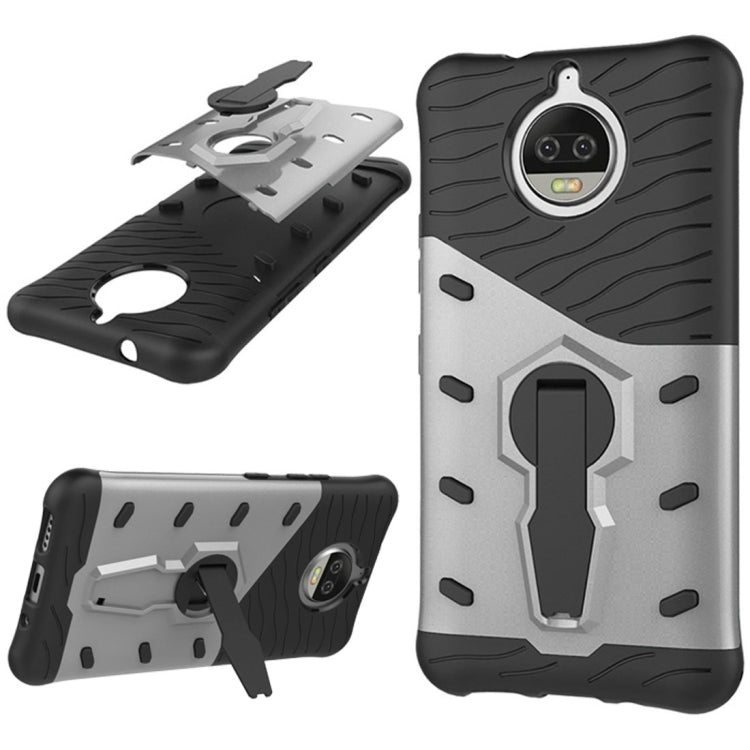 For Motorola Moto G5S Plus PC + TPU Dropproof Sniper Hybrid Protective Back Cover Case with 360 Degree Rotation Holder