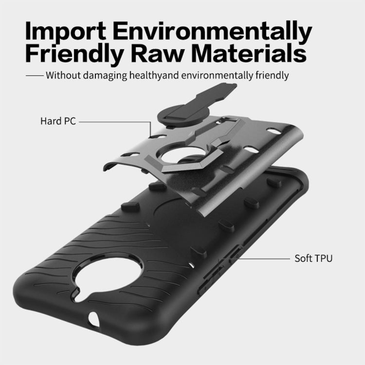 For Motorola Moto G5S PC + TPU Dropproof Sniper Hybrid Protective Back Cover Case with 360 Degree Rotation Holder