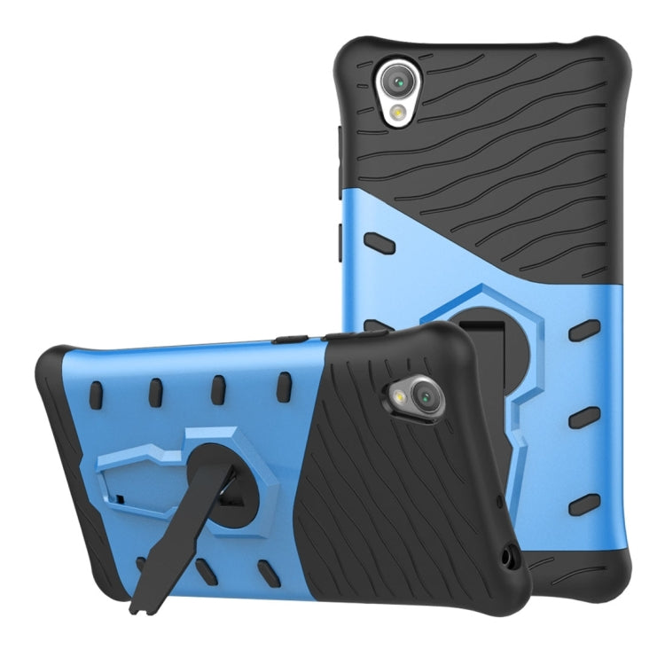 For Sony Xperia L1 PC + TPU Dropproof Sniper Hybrid Protective Back Cover Case with 360 Degree Rotation Holder