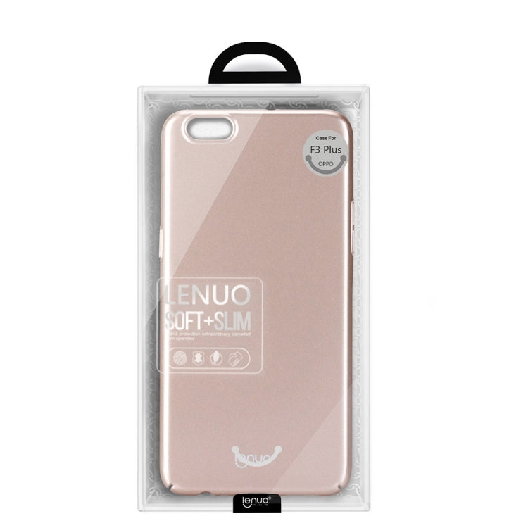 Lenuo for OPPO F3 Plus PC Ultra-thin Impact Protection Case
