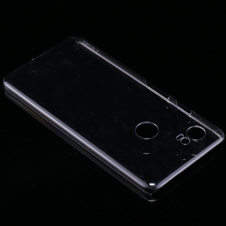 For Google Pixel 2 XL Ultra-thin Transparent PC Protective Back Cover Case