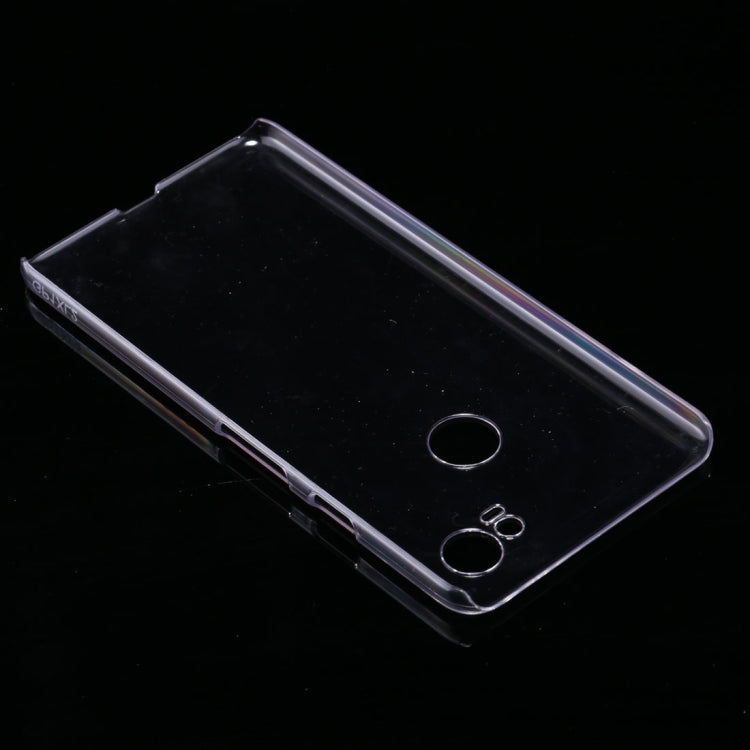 For Google Pixel 2 XL Ultra-thin Transparent PC Protective Back Cover Case