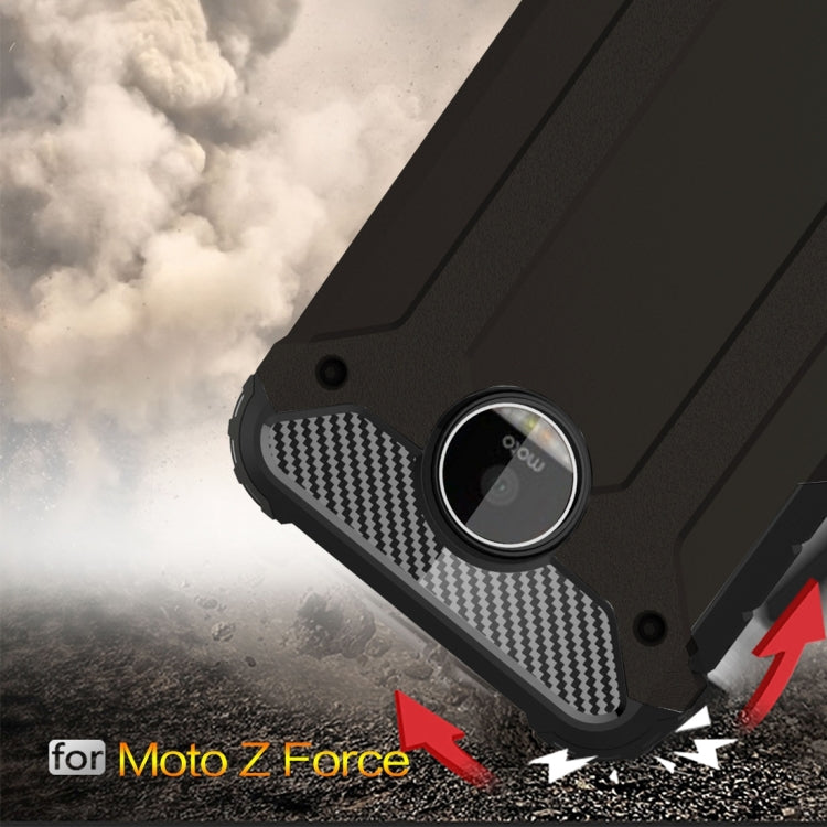 For Motorola Z Force Armor TPU + PC Combination Case