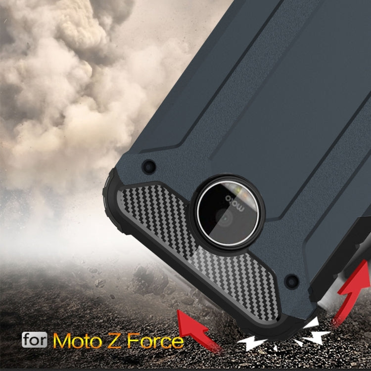 For Motorola Z Force Armor TPU + PC Combination Case