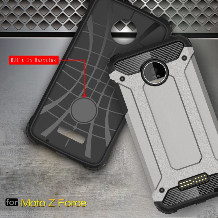 For Motorola Z Force Armor TPU + PC Combination Case