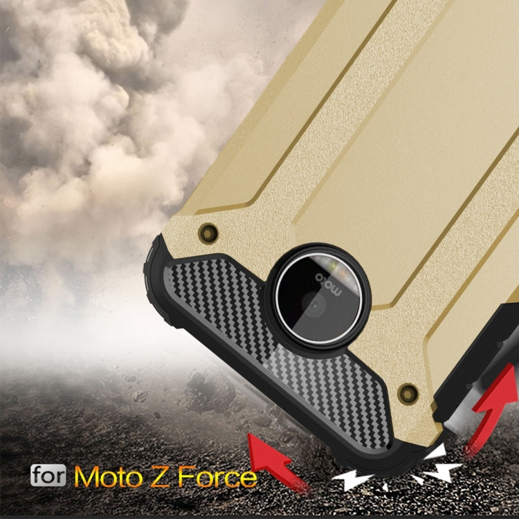 For Motorola Z Force Armor TPU + PC Combination Case