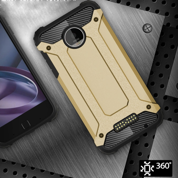 For Motorola Z Force Armor TPU + PC Combination Case