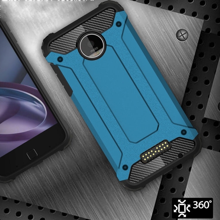 For Motorola Z Force Armor TPU + PC Combination Case