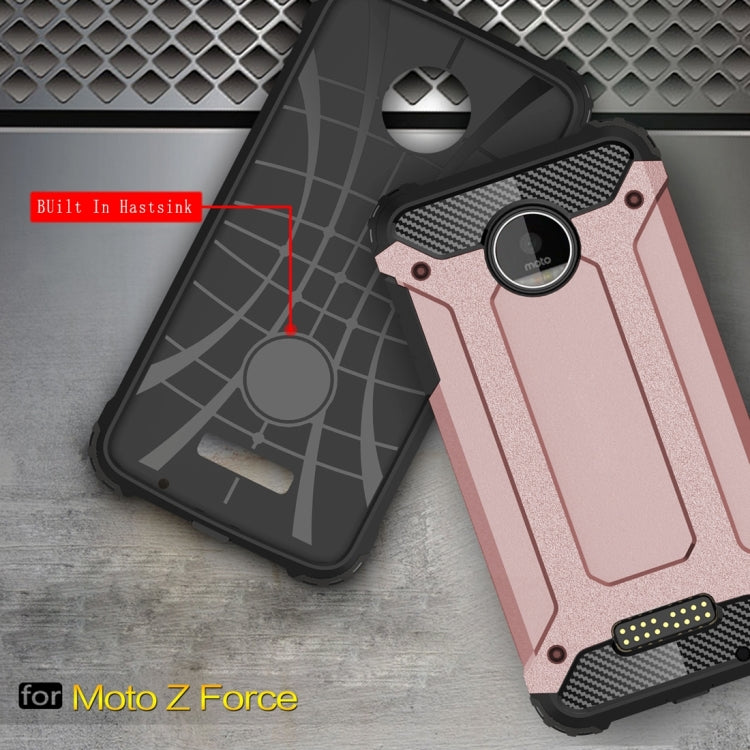 For Motorola Z Force Armor TPU + PC Combination Case