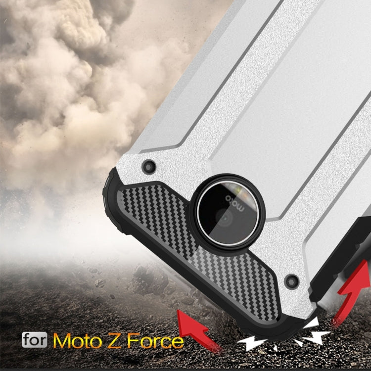 For Motorola Z Force Armor TPU + PC Combination Case