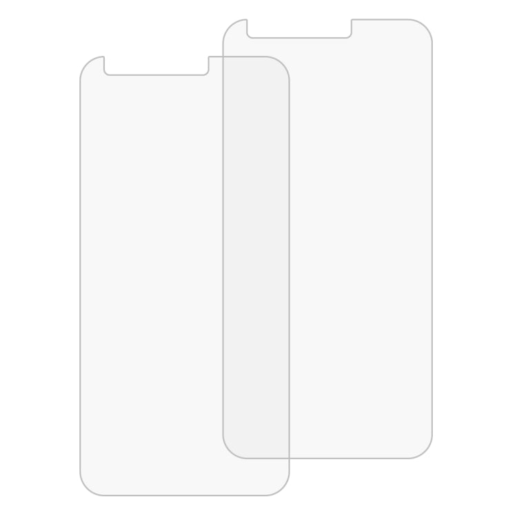 2 PCS for LG X Cam 0.26mm 9H Surface Hardness 2.5D Explosion-proof Tempered Glass Screen Film