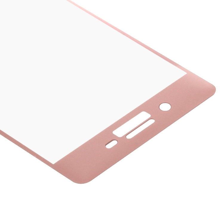 For Sony Xperia X 0.26mm 9H Surface Hardness 3D Explosion-proof Colorized Silk-screen Tempered Glass Full Screen Film