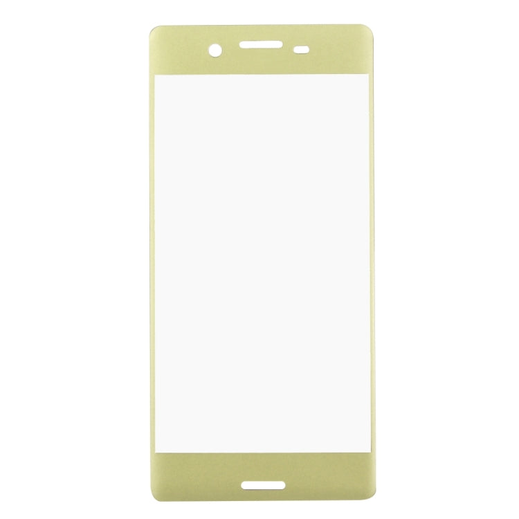 For Sony Xperia X 0.26mm 9H Surface Hardness 3D Explosion-proof Colorized Silk-screen Tempered Glass Full Screen Film