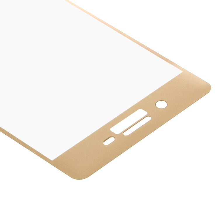 For Sony Xperia X 0.26mm 9H Surface Hardness 3D Explosion-proof Colorized Silk-screen Tempered Glass Full Screen Film