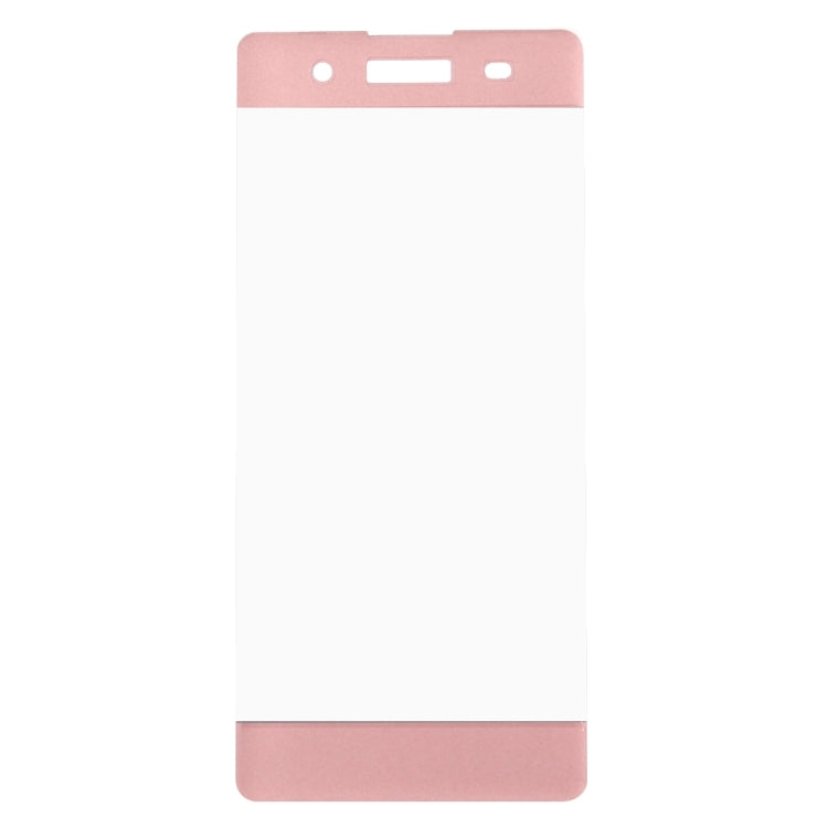 For Sony Xperia XA 0.26mm 9H Surface Hardness 3D Explosion-proof Colorized Silk-screen Tempered Glass Full Screen Film